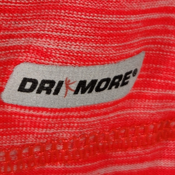 Danskin Dri More Orange Breathable Racerback Exercise Tank Size Medium - Picture 3 of 5